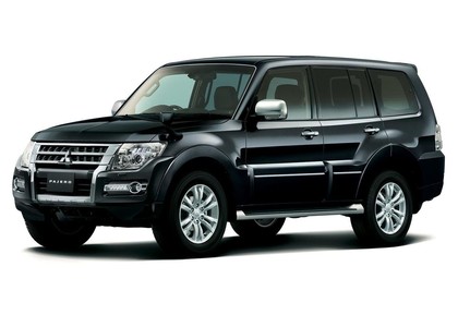 Ворсовые коврики на Mitsubishi Pajero IV 2006 - 2021 в Новокузнецке