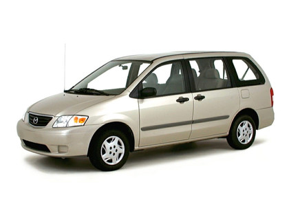 Ворсовые коврики на Mazda MPV II 1999 - 2006 в Новокузнецке