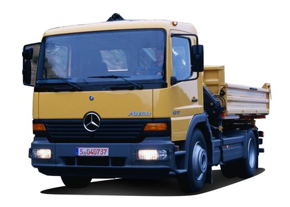 EVA коврики на Mercedes Atego 1998 - 2025 в Новокузнецке