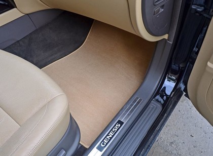 Ворсовые коврики на Hyundai Genesis I 2008 - 2014 в Новокузнецке