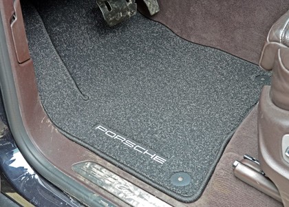 Ворсовые коврики на Porsche Cayenne II 2010 - 2018 в Новокузнецке