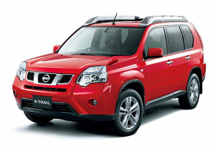 Ворсовые коврики на Nissan X-Trail II 2007 - 2015 в Новокузнецке