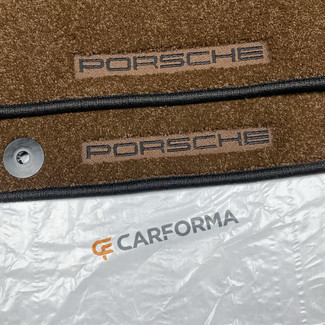 Ворсовые коврики на Porsche Cayenne III 2017 - 2025 в Новокузнецке