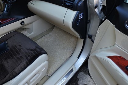 Ворсовые коврики на Lexus RX III 2009 - 2015 в Новокузнецке