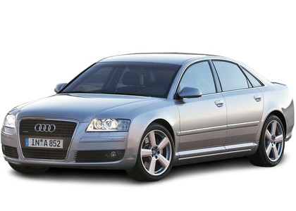 Ворсовые коврики на Audi A8 (D3) 2002 - 2010 в Новокузнецке