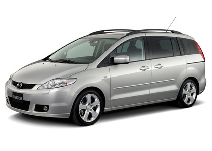 Ворсовые коврики на Mazda 5 2004 - 2011 в Новокузнецке