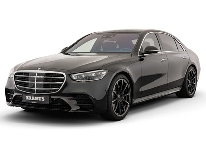 Ворсовые коврики на Mercedes S (W223, V223) 2020 - 2025 в Новокузнецке