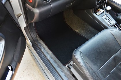 Ворсовые коврики на Subaru Impreza II 2000 - 2007 в Новокузнецке