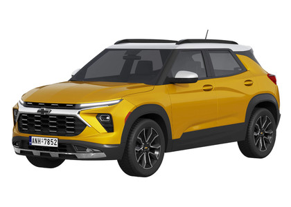 Ворсовые коврики на Chevrolet TrailBlazer III 2019 - 2025 в Новокузнецке