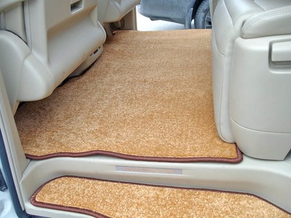 Ворсовые коврики на Toyota Alphard (H20) 2008 - 2015 в Новокузнецке
