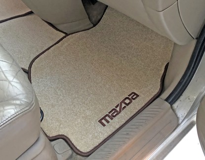 Ворсовые коврики на Mazda MPV II 1999 - 2006 в Новокузнецке