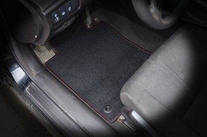 Ворсовые коврики на Honda Accord VIII 2007 - 2013 в Новокузнецке