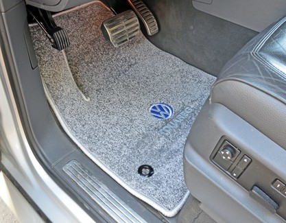 Ворсовые коврики на Volkswagen Touareg I 2002 - 2010 в Новокузнецке