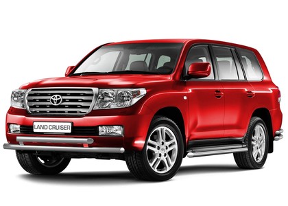 Ворсовые коврики на Toyota Land Cruiser 200 2007 - 2021 в Новокузнецке