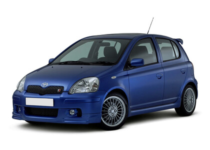 Ворсовые коврики на Toyota Yaris I 1999 - 2005 в Новокузнецке