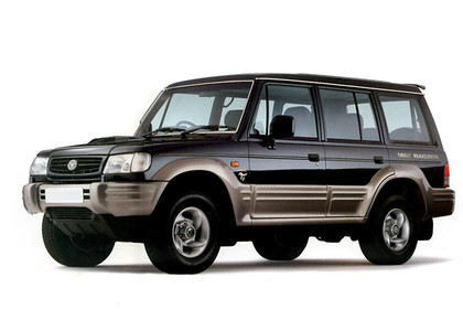 Ворсовые коврики на Hyundai Galloper II 1997 - 2003 в Новокузнецке