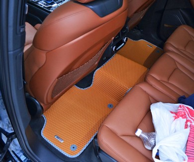 Ворсовые коврики на Audi Q7 II 2015 - 2025 в Новокузнецке