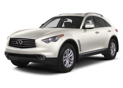 Ворсовые коврики на Infiniti FX II 2009 - 2014 в Новокузнецке