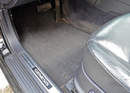 Ворсовые коврики на Hyundai Genesis I 2008 - 2014 в Новокузнецке