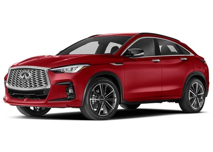Ворсовые коврики на Infiniti QX55 2020 - 2025 в Новокузнецке