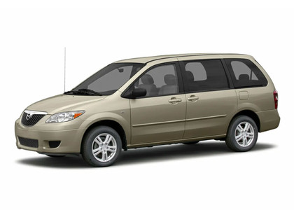 Ворсовые коврики на Mazda MPV II 1999 - 2006 в Новокузнецке