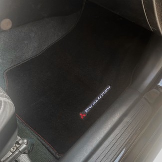 Ворсовые коврики на Mitsubishi Lancer Evolution IX 2005 - 2007 в Новокузнецке