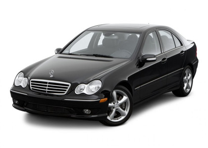 Ворсовые коврики на Mercedes C (W203) 2000 - 2008 в Новокузнецке