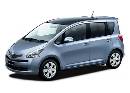 Ворсовые коврики на Toyota Ractis I 2005 - 2010 в Новокузнецке