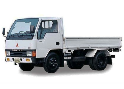 Ворсовые коврики на Mitsubishi Fuso Canter V узкая кабина 1984 - 1995 в Новокузнецке