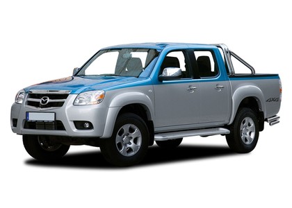 Ворсовые коврики на Mazda BT-50 I 2006 - 2012 в Новокузнецке