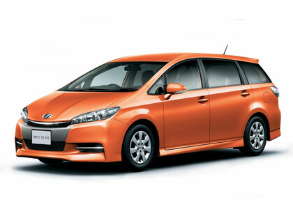 Ворсовые коврики на Toyota Wish II 2009 - 2017 в Новокузнецке