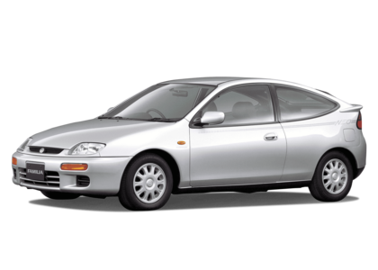 Ворсовые коврики на Mazda Familia (BH) 1994 - 1999 в Новокузнецке