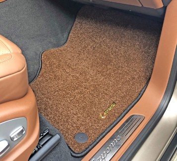 Ворсовые коврики на Porsche Cayenne II 2010 - 2018 в Новокузнецке