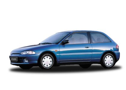 Ворсовые коврики на Mitsubishi Colt IV 1992 - 1996 в Новокузнецке