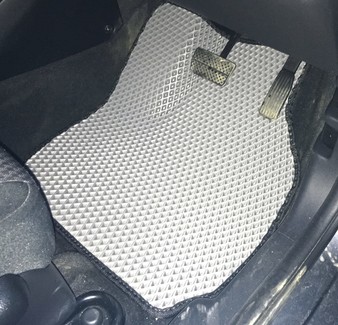 Ворсовые коврики на Honda Fit III 2013 - 2020 в Новокузнецке