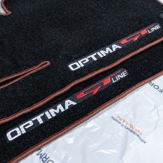 EVA коврики на KIA Optima II 2016 - 2020 в Новокузнецке