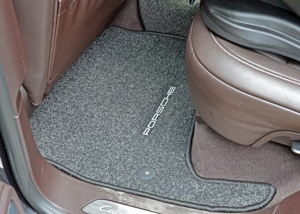 Ворсовые коврики на Porsche Cayenne II 2010 - 2018 в Новокузнецке
