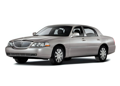 Ворсовые коврики на Lincoln Town Car III 1997 - 2011 в Новокузнецке