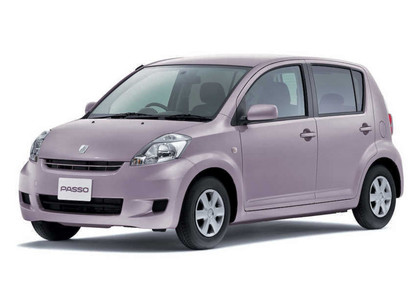 Ворсовые коврики на Toyota Passo I 2004 - 2010 в Новокузнецке