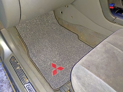 Ворсовые коврики на Mitsubishi Galant VIII 1996 - 2005 в Новокузнецке