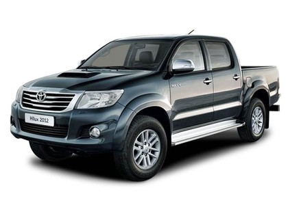 Коврики на Toyota Hilux VII 2008 - 2015 в Новокузнецке